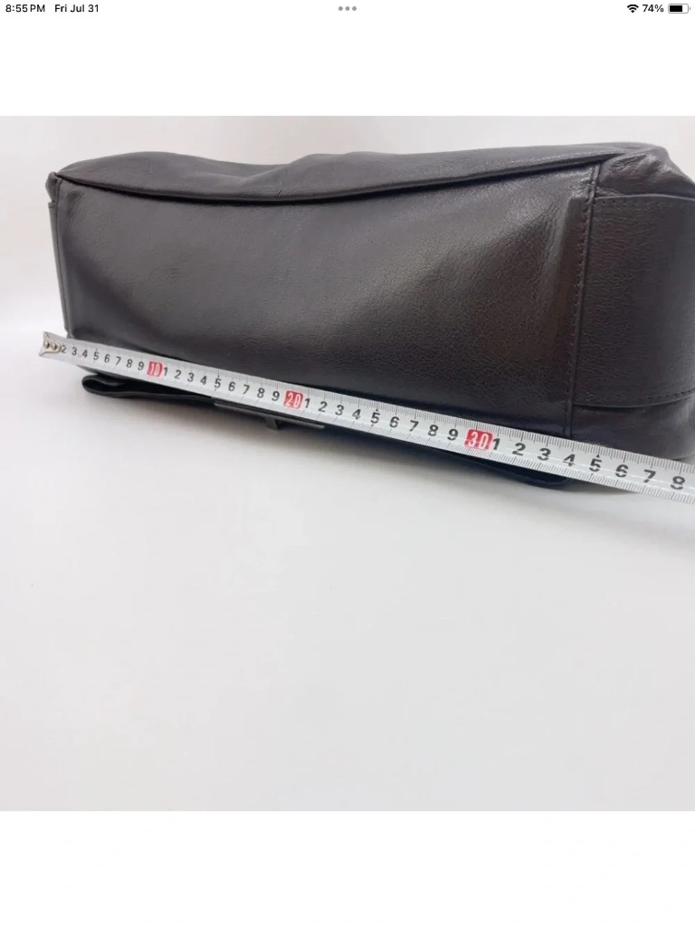 Celine “Watch Me Work” 2 way chain strap with lock and key leather bag